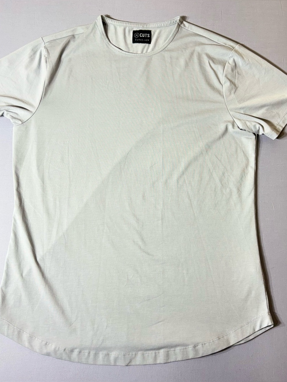 Cuts clothing, men curve hem pyca pro grey